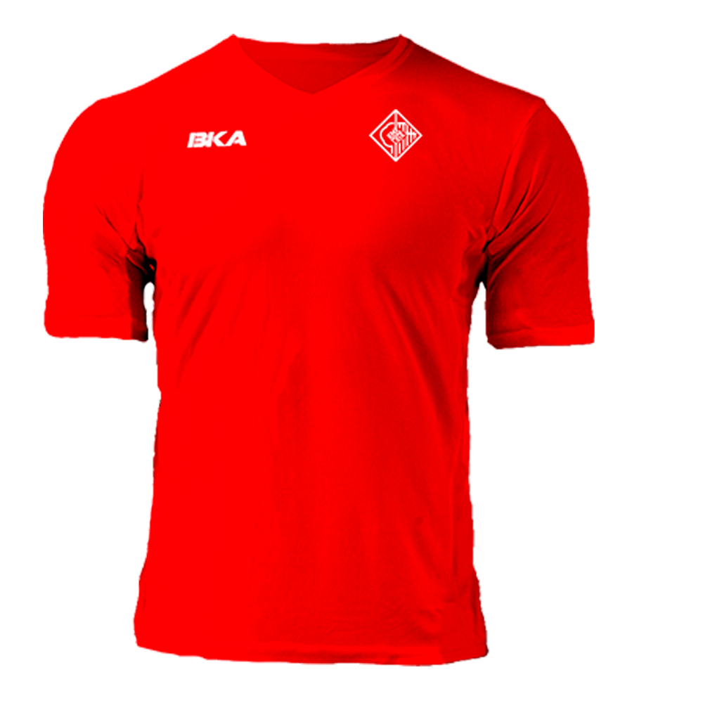 Camiseta roja delantero